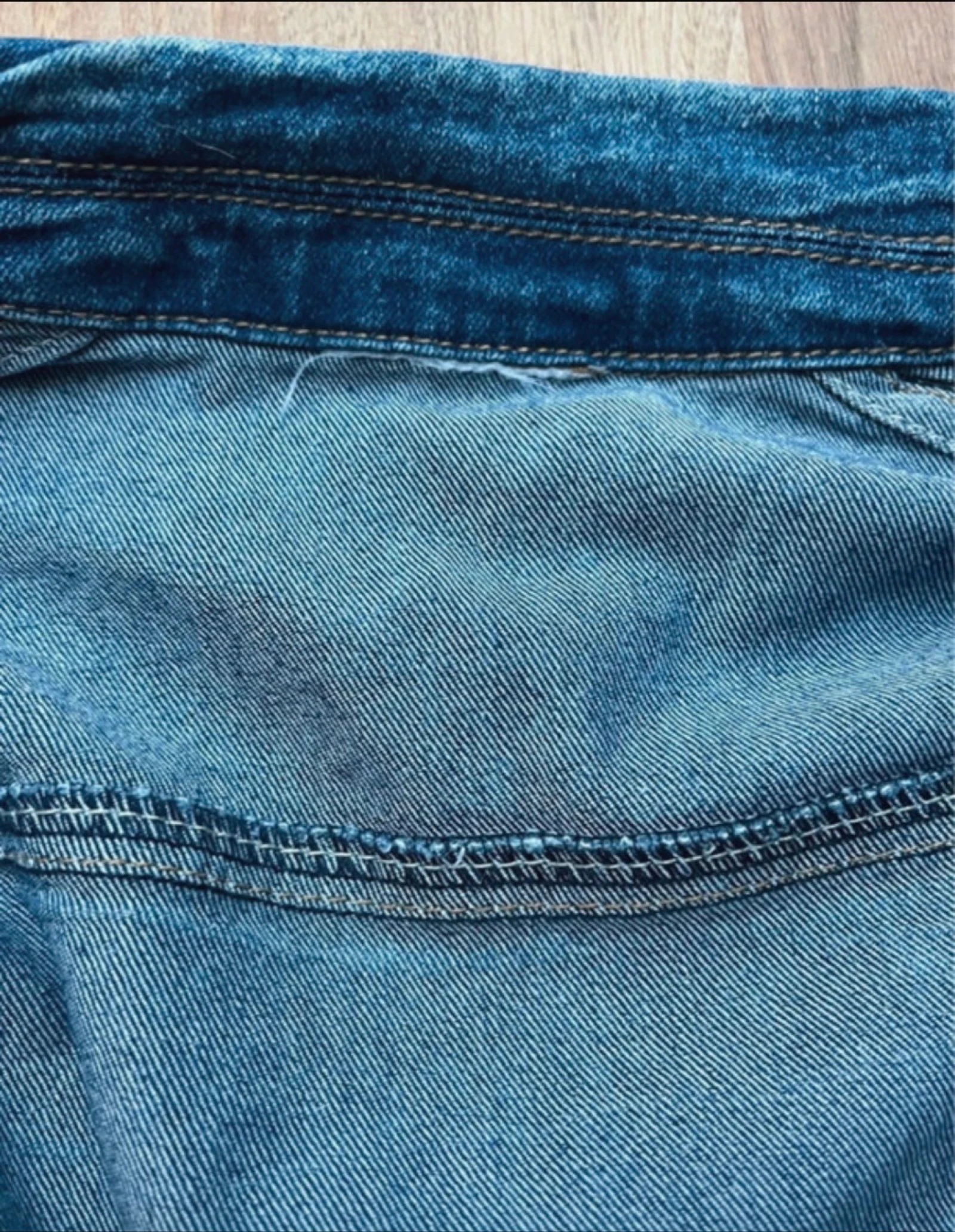 🌺  𝒎𝒛 | Denim spijkerjasje |lichtblauw XS/S – fitted model  – photo 4